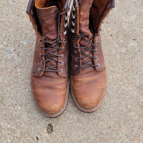 Red Wing Silversmith in S.B. Foot Copper Rough and Tough