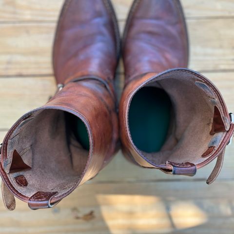 Wesco Unknown Model in Wickett & Craig Natural Veg Tan