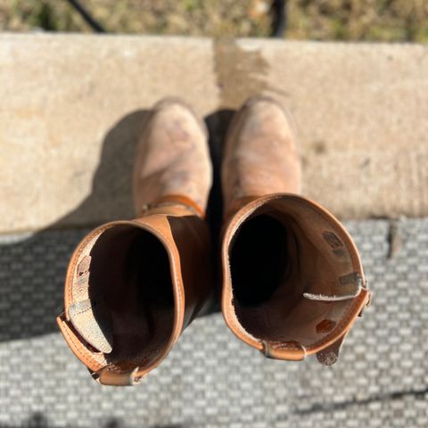 Wesco Boss Engineer Boot in Horween Natural Essex