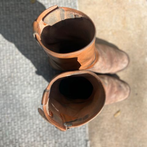 Wesco Boss Engineer Boot in Horween Natural Essex