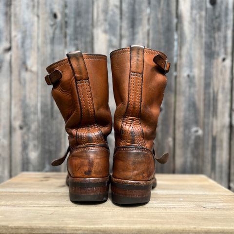 Wesco Boss Engineer Boot in Horween Natural Essex