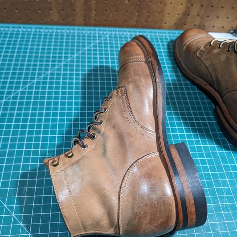 View photo of Truman Service Boot in Maryam Grigio Horsebutt