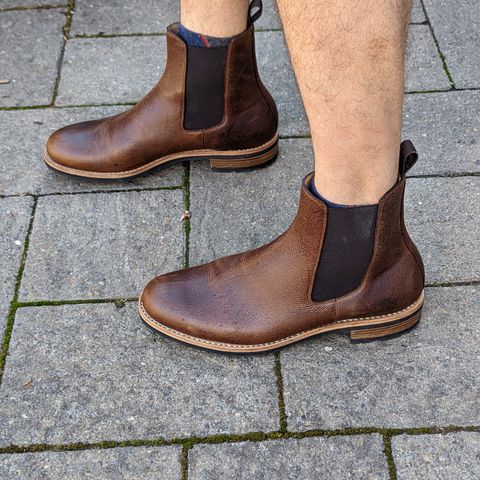 Mark Albert Chelsea Boot in Unlisted Leather