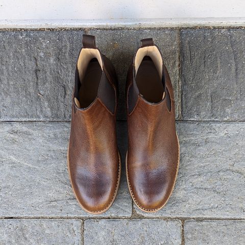 Mark Albert Chelsea Boot in Unlisted Leather