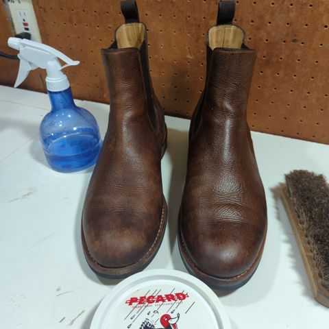 Mark Albert Chelsea Boot in Unlisted Leather