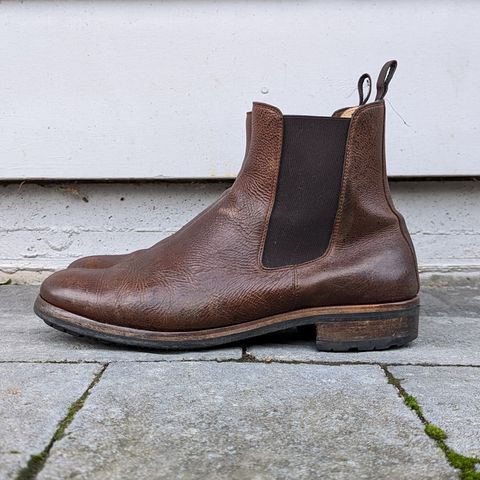 Mark Albert Chelsea Boot in Unlisted Leather