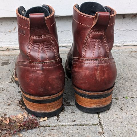 View photo of Drew's Boots 6-Inch Contractor in Rogue Smooth