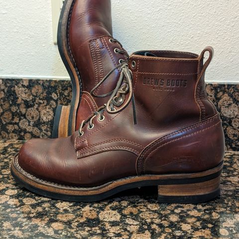 View photo of Drew's Boots 6-Inch Contractor in Rogue Smooth