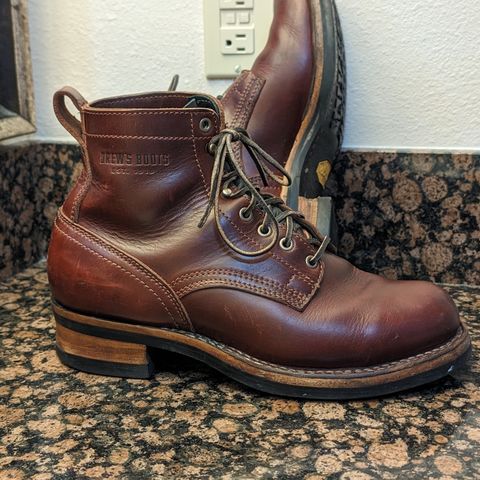 View photo of Drew's Boots 6-Inch Contractor in Rogue Smooth