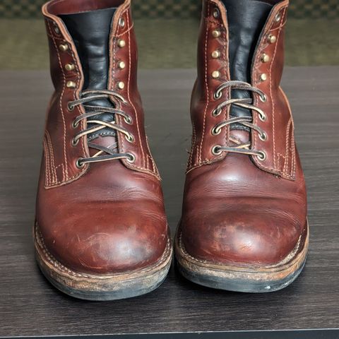 View photo of Drew's Boots 6-Inch Contractor in Rogue Smooth