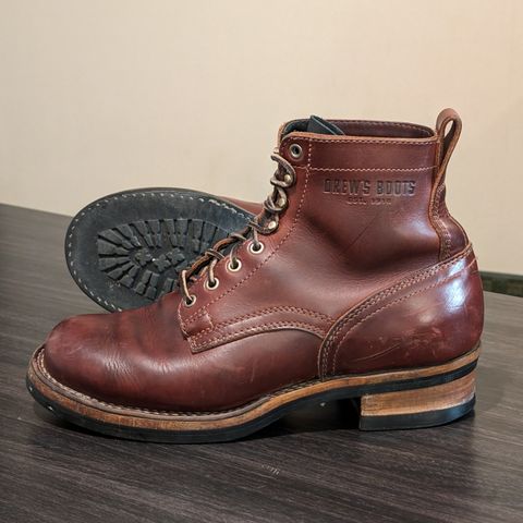 View photo of Drew's Boots 6-Inch Contractor in Rogue Smooth