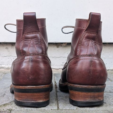 View photo of Drew's Boots 6-Inch Contractor in Rogue Smooth