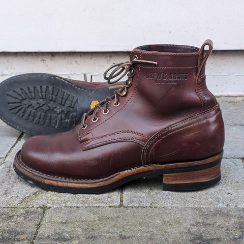 View photo of Drew's Boots 6-Inch Contractor in Rogue Smooth