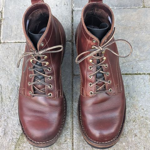 View photo of Drew's Boots 6-Inch Contractor in Rogue Smooth