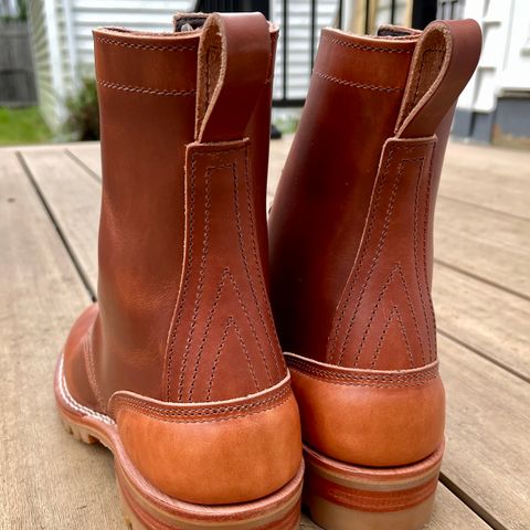 Nicks Overlander in Wickett & Craig Natural Double Stuffed