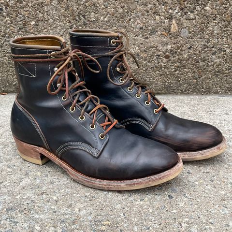 Role Club Underdogs in Shinki Hand-Finished Black Horsehide