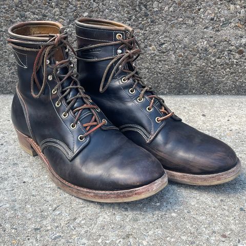 Role Club Underdogs in Shinki Hand-Finished Black Horsehide