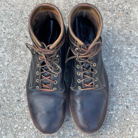 Role Club Underdogs in Shinki Hand-Finished Black Horsehide