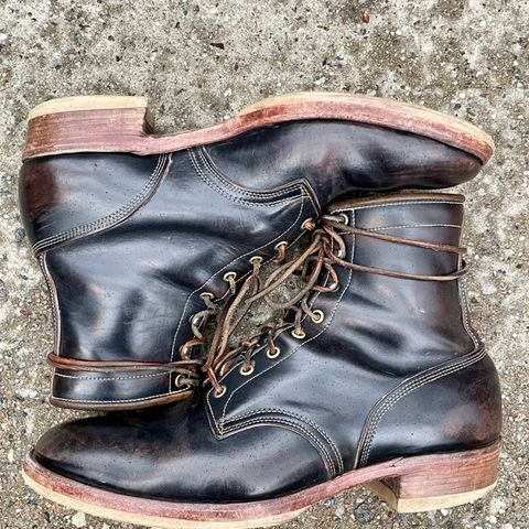 Role Club Underdogs in Shinki Hand-Finished Black Horsehide