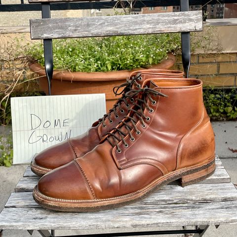 Viberg Service Boot PCT in Horween Natural Shell Cordovan