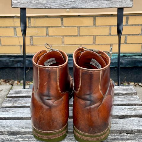 Viberg Service Boot PCT in Horween Natural Shell Cordovan