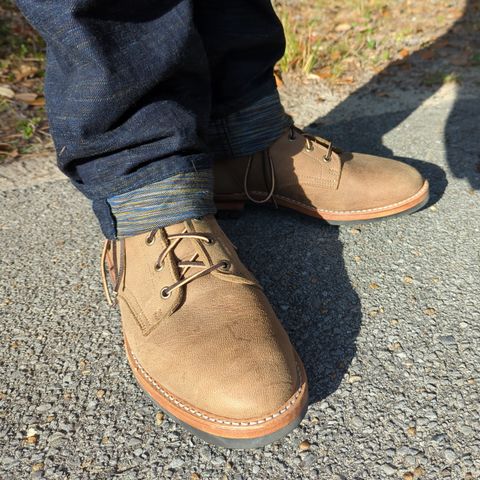 Truman Service Boot in C.F. Stead Gaucho Unicorn Elk