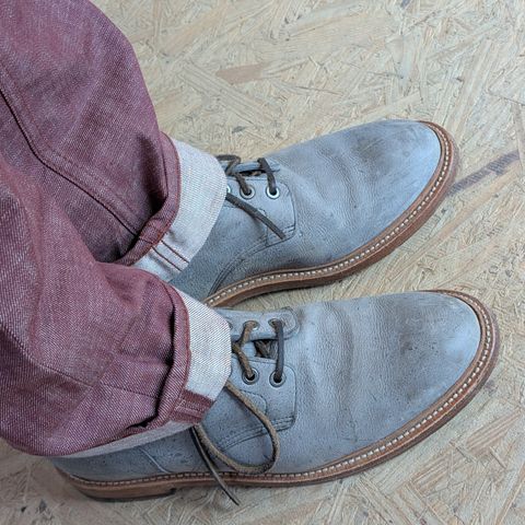 Grant Stone Diesel Boot in C.F. Stead Storm Kudu