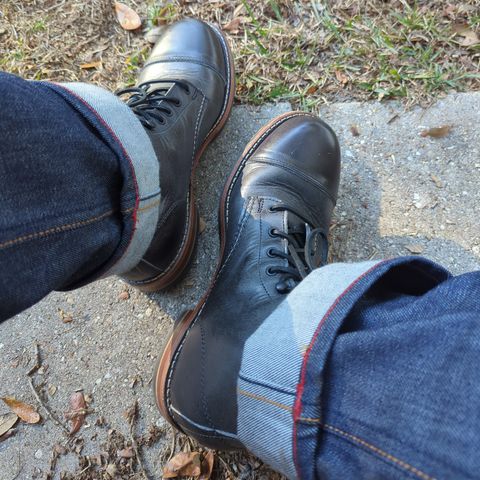 Wolverine 1000 Mile Cap-Toe Boot in Unlisted Leather