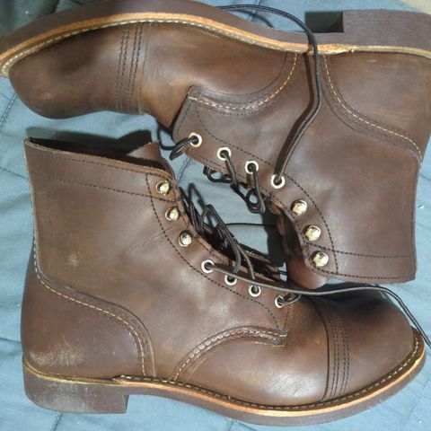 View photo of Red Wing Iron Ranger in S.B. Foot Amber Harness