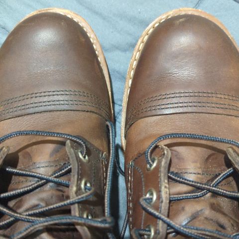 View photo of Red Wing Iron Ranger in S.B. Foot Amber Harness