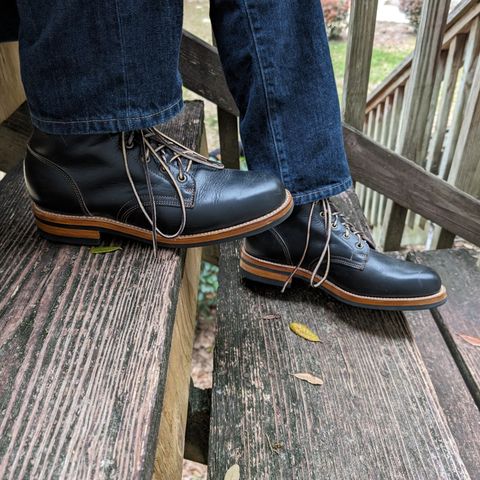 View photo of Truman Service Boot in Black Teacore