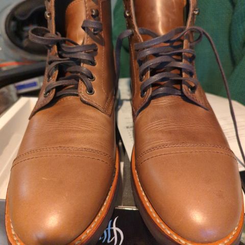 Thursday Captain in Horween Natural Chromexcel