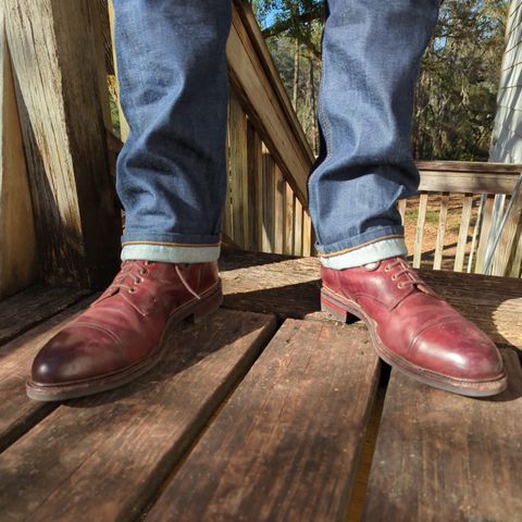 Search result thumbnail of Meermin Jumper Boot in Burgundy Heritage Shell Cordovan