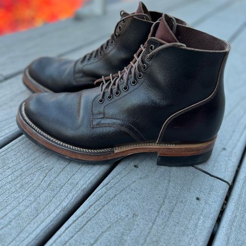 Viberg Service Boot in Horween Brown Waxed Flesh