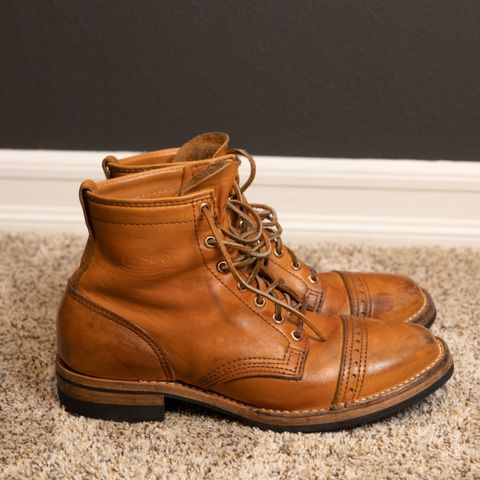 Wesco Hendrik in Horween Natural Essex
