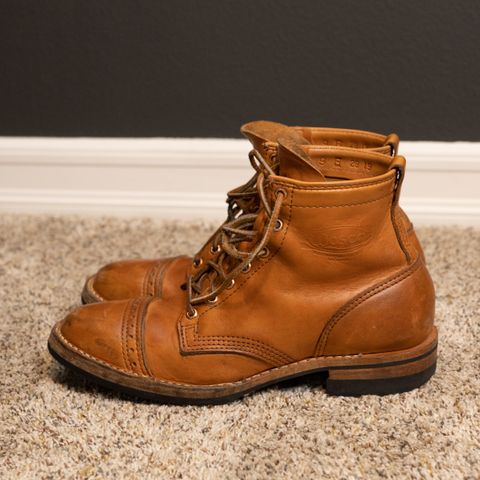 Wesco Hendrik in Horween Natural Essex