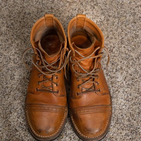 Wesco Hendrik in Horween Natural Essex