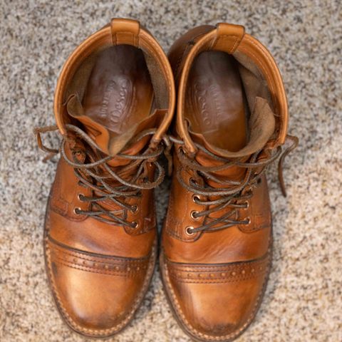 Wesco Hendrik in Horween Natural Essex
