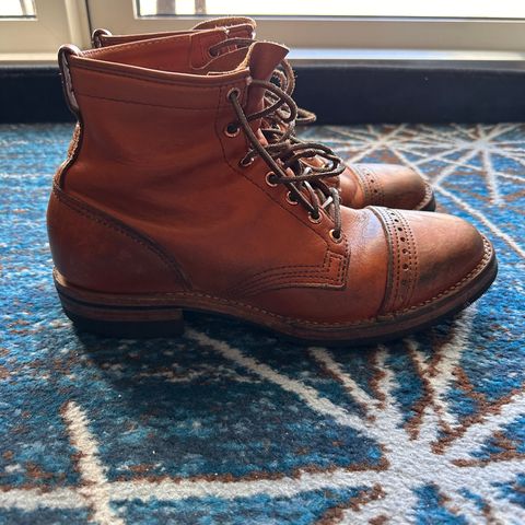 Wesco Hendrik in Horween Natural Essex