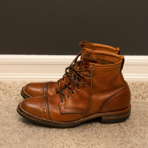 Wesco Hendrik in Horween Natural Essex