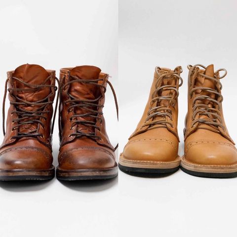 Wesco Hendrik in Horween Natural Essex