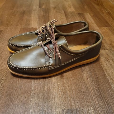 Quoddy Blucher in Horween Olive Chromexcel