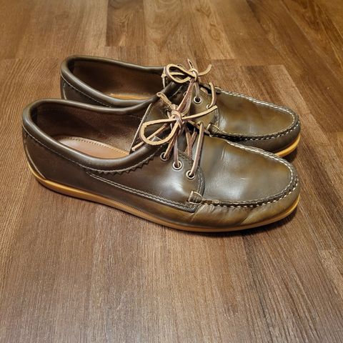 Quoddy Blucher in Horween Olive Chromexcel