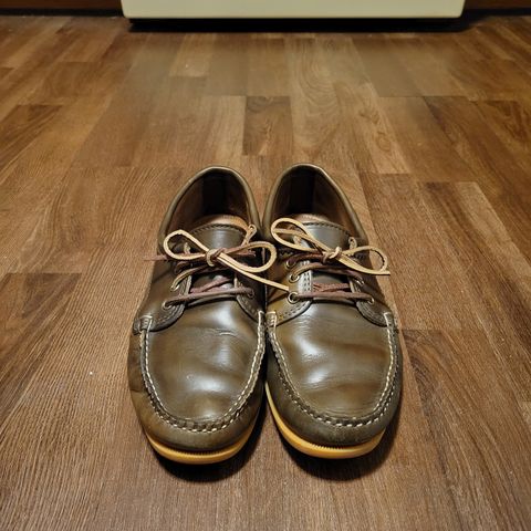 Quoddy Blucher in Horween Olive Chromexcel