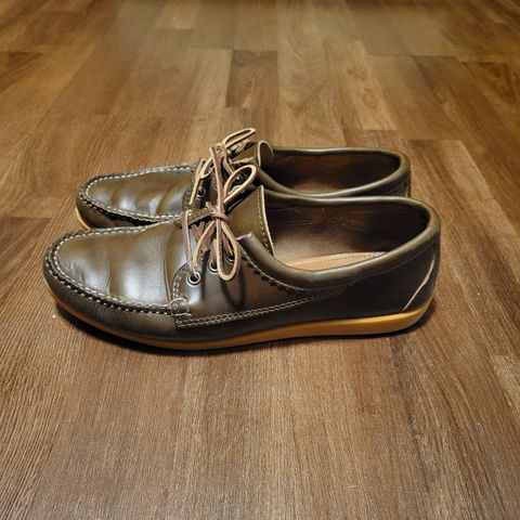 Quoddy Blucher in Horween Olive Chromexcel