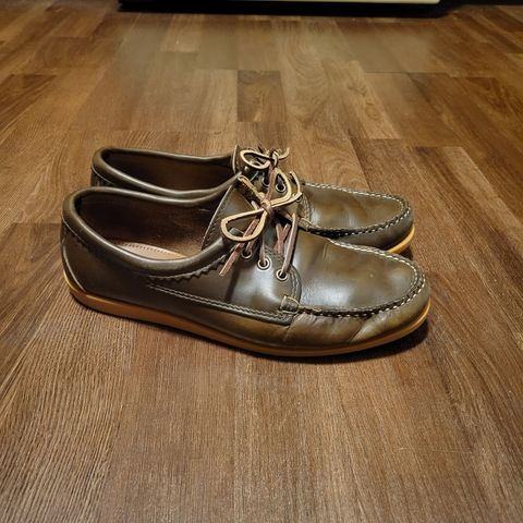 Quoddy Blucher in Horween Olive Chromexcel