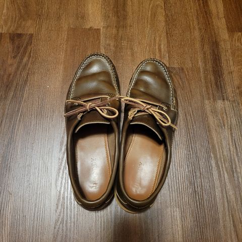 Quoddy Blucher in Horween Olive Chromexcel