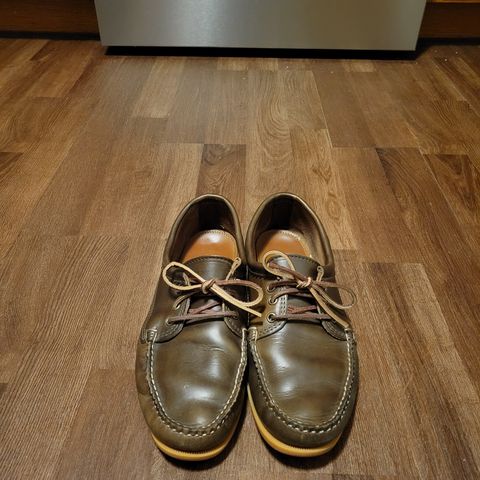 Quoddy Blucher in Horween Olive Chromexcel
