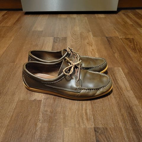 Quoddy Blucher in Horween Olive Chromexcel