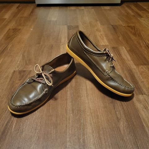 Quoddy Blucher in Horween Olive Chromexcel